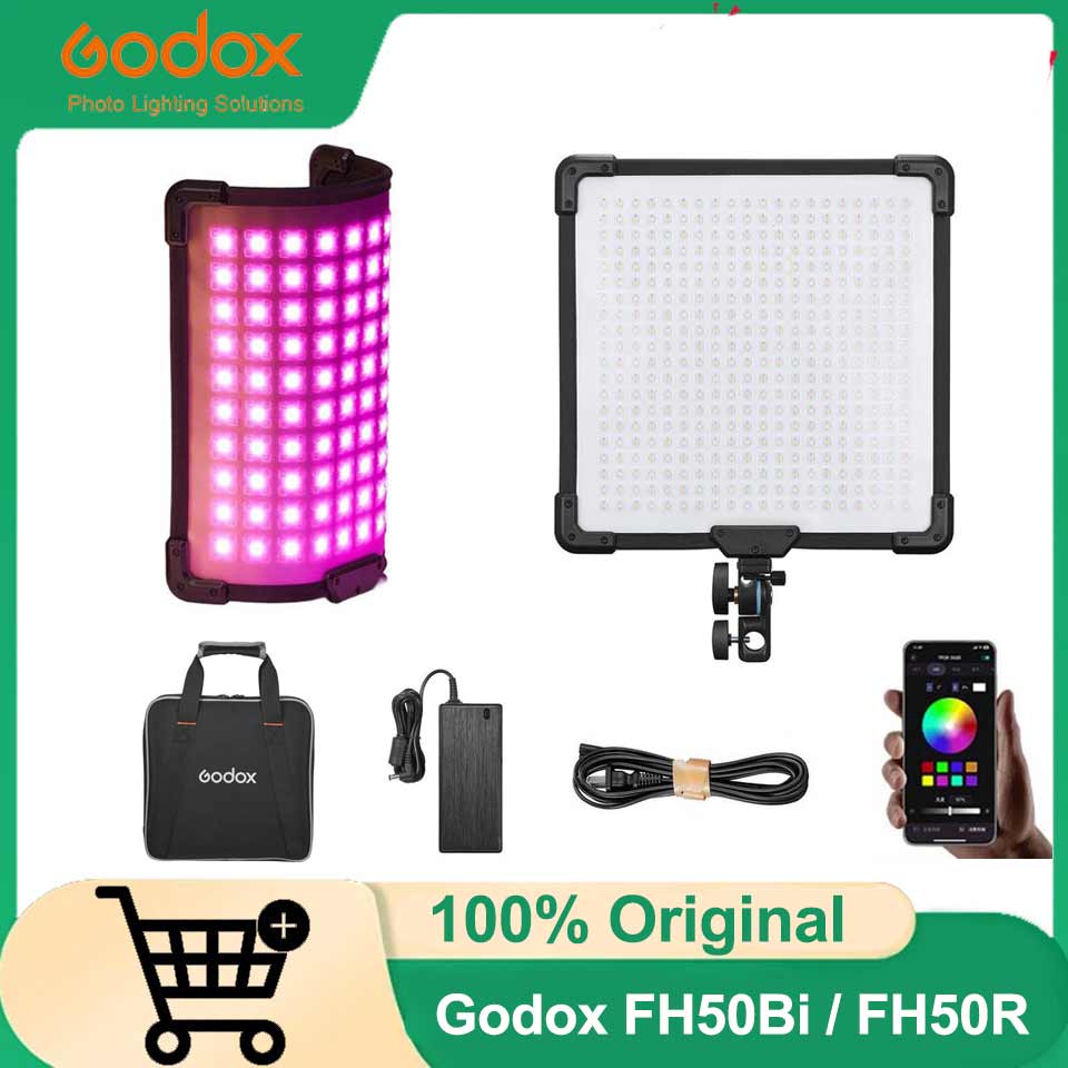 Photography Lighting For Portraits - Godox FH50Bi FH50R Flexible Handheld LED