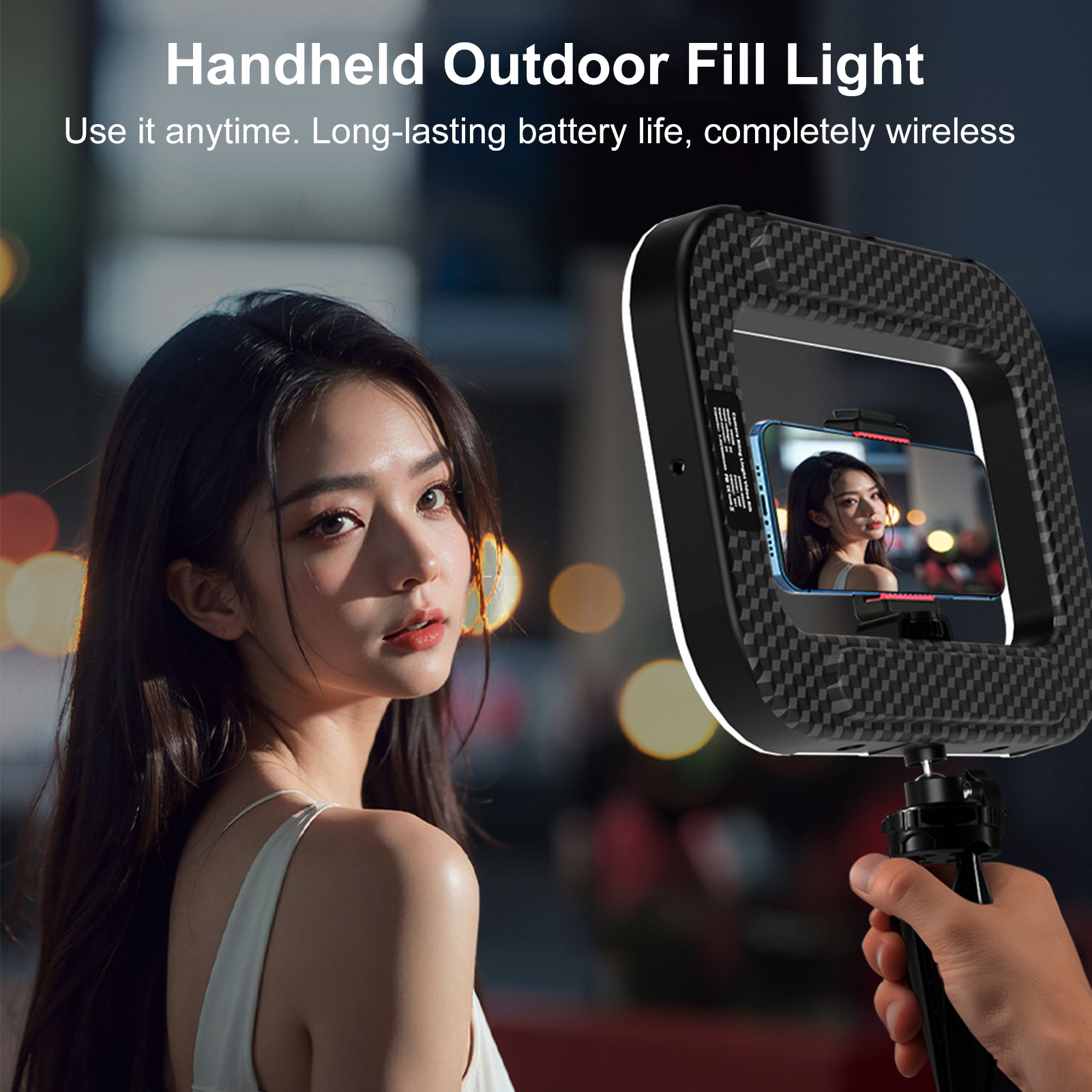 Rechargeable Cell Phone Light  - đánh giá và giá Photography Lighting Spotlight
