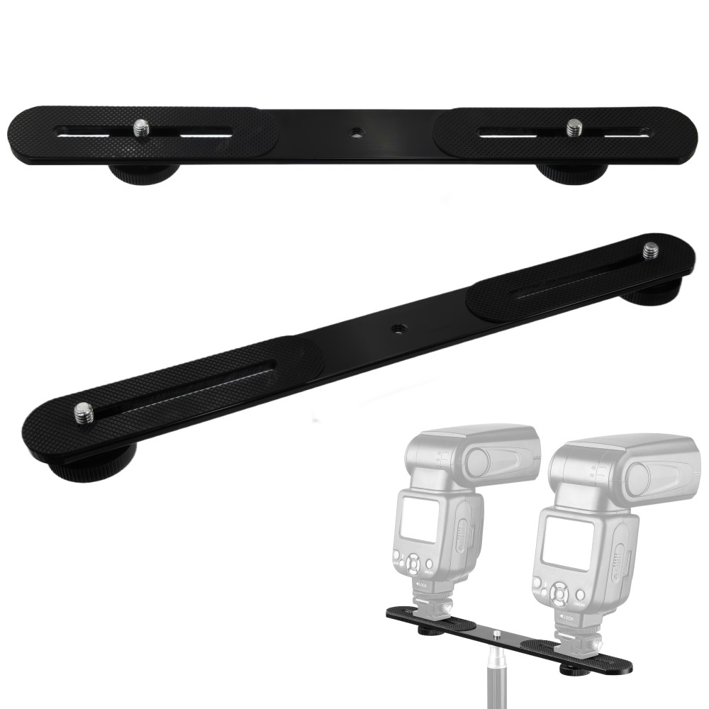 Dual Flash Bracket 1/4'' Screw - đánh giá và giá Photography Lighting Spotlight