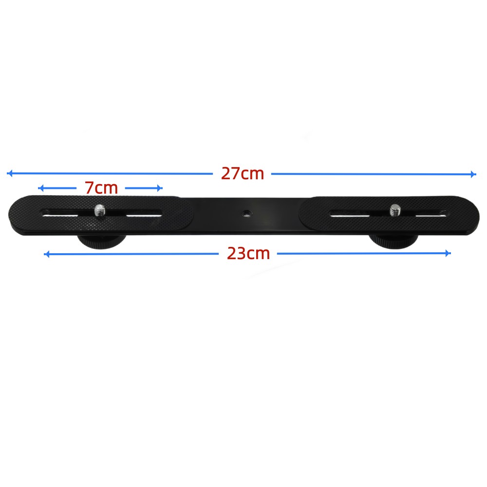 Dual Flash Bracket 1/4'' Screw - đánh giá và giá Photography Lighting Spotlight