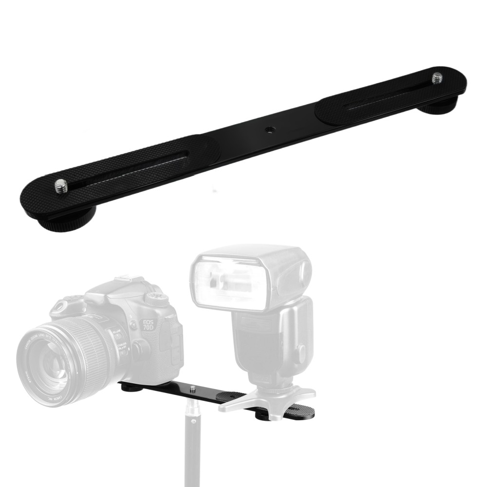Dual Flash Bracket 1/4'' Screw - đánh giá và giá Photography Lighting Spotlight