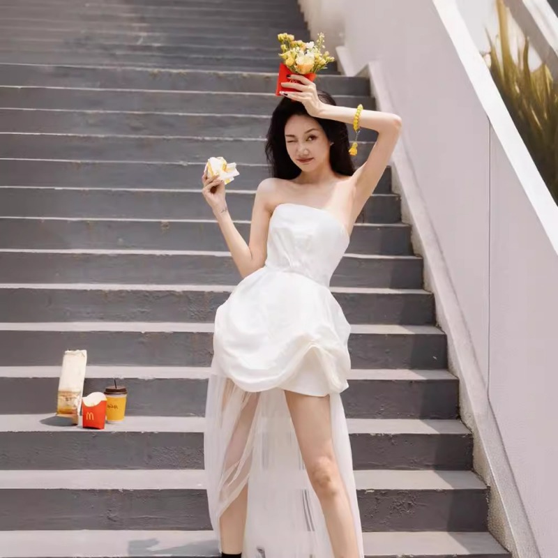 French White Strapless Morning - đánh giá và giá Photography Of Lighting