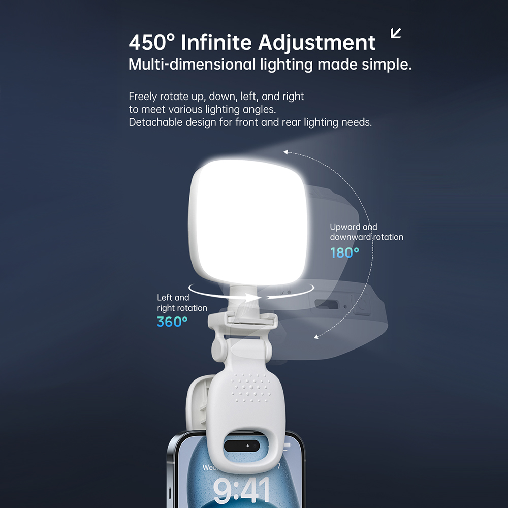 Portable LED Selfie Light Came - đánh giá và giá Photography Lighting Patterns
