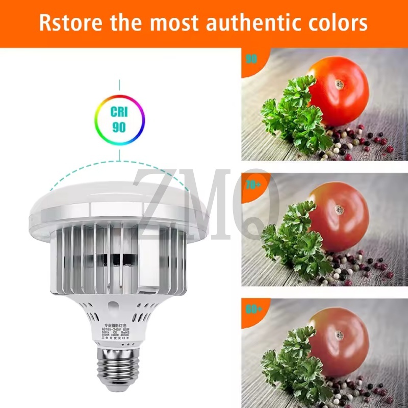 E27 85W 155W Lamp 3200K-5500K  - đánh giá và giá Photography Lighting Spotlight