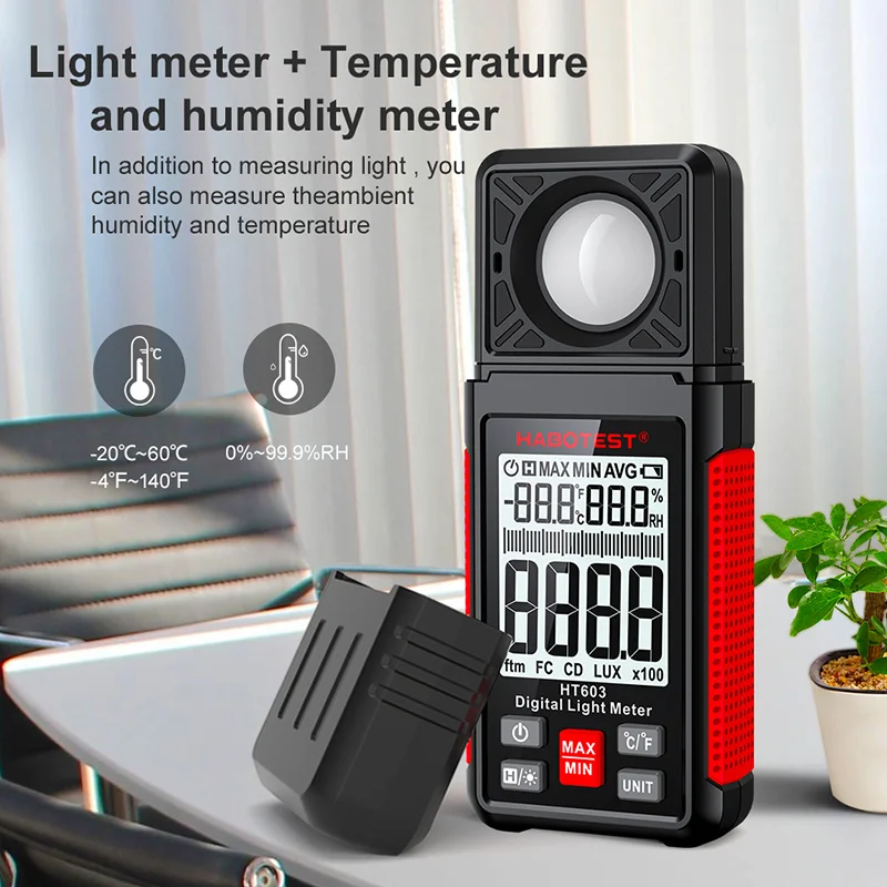 HT603 Digital Lux Meter 0~200, - đánh giá và giá Photography Lighting For Indoor