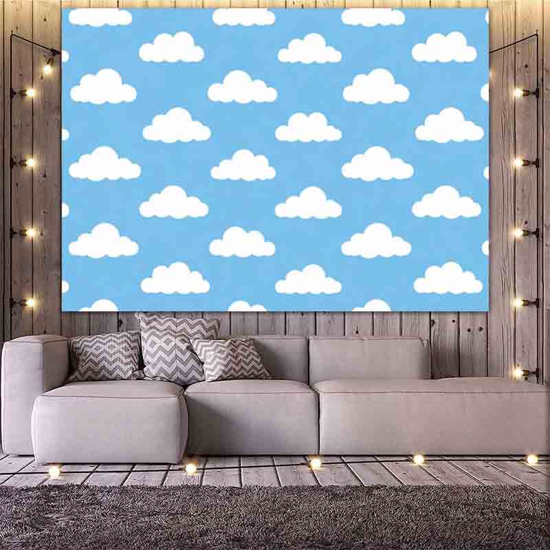 Cartoon Simple Blue Sky White  - đánh giá và giá Photography Lighting For Portraits