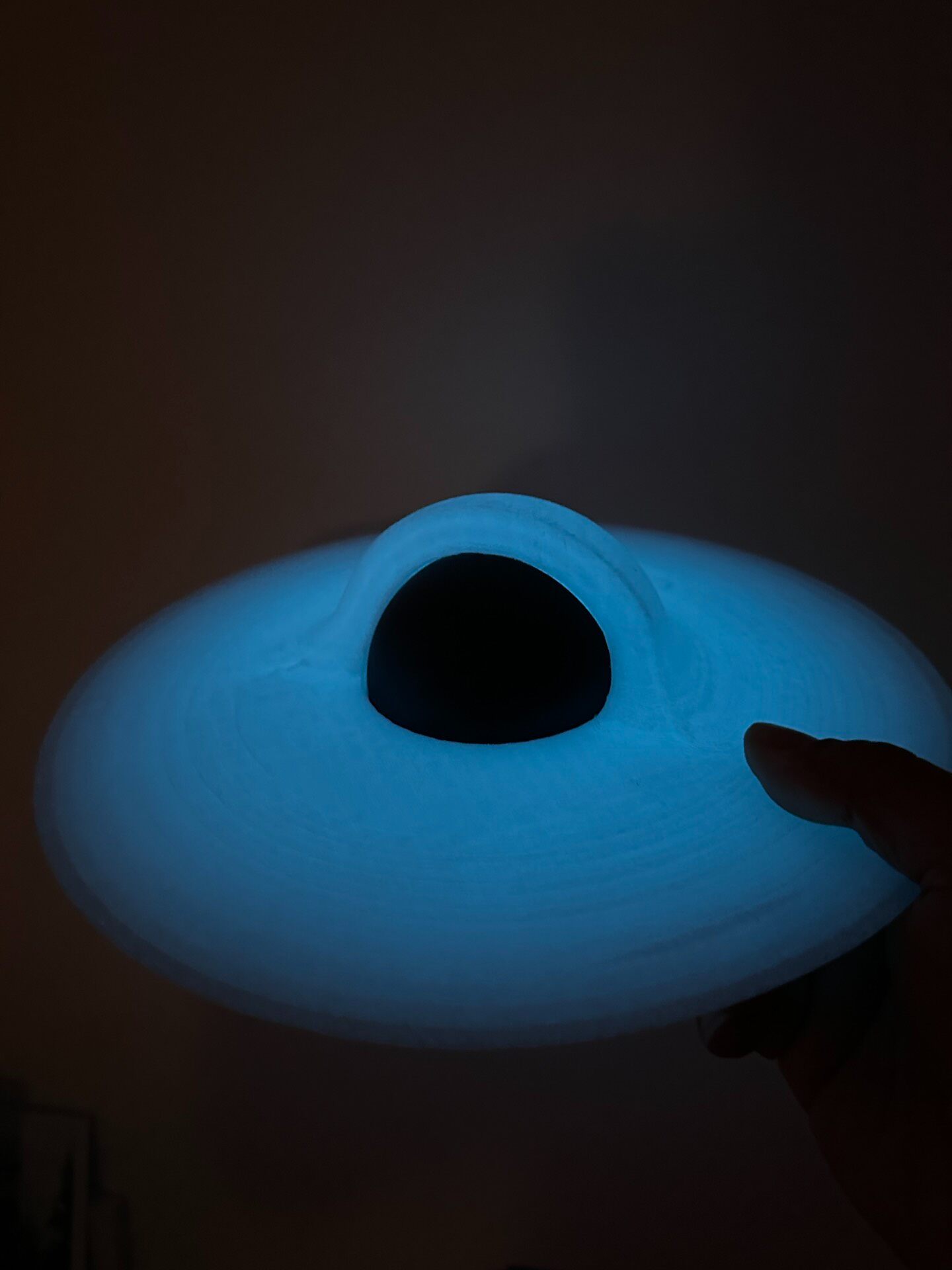 3D Printed Luminous Black Hole - đánh giá và giá Led Ring Light 18