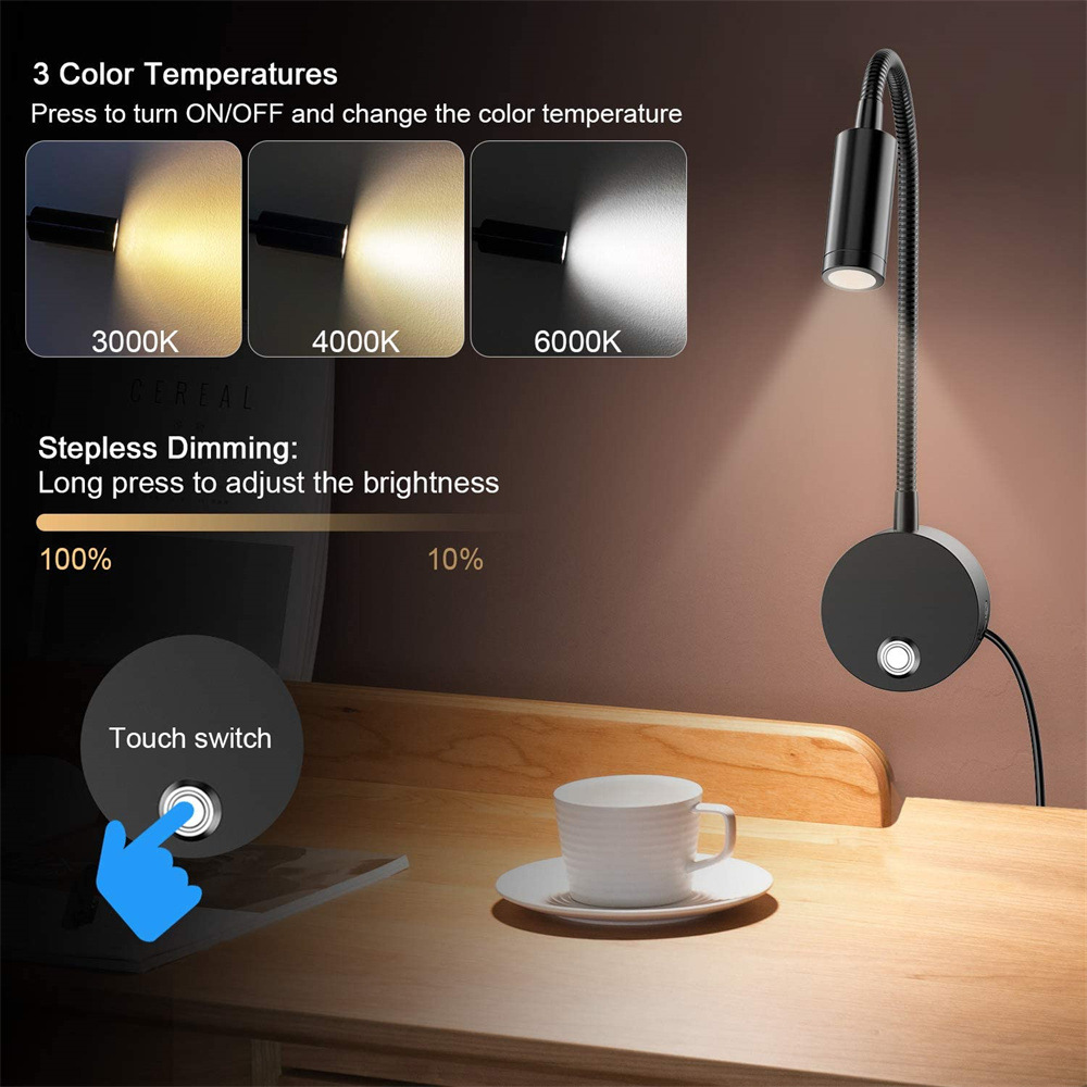 2pcs 5V USB Bedside Wall Readi - đánh giá và giá Photography Lighting Book