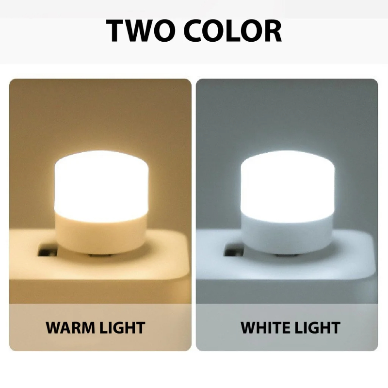 Mini USB Night Light Warm Whit - đánh giá và giá Photography Lighting Book
