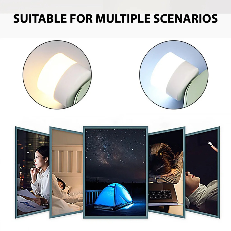 Mini USB Night Light Warm Whit - đánh giá và giá Photography Lighting Book