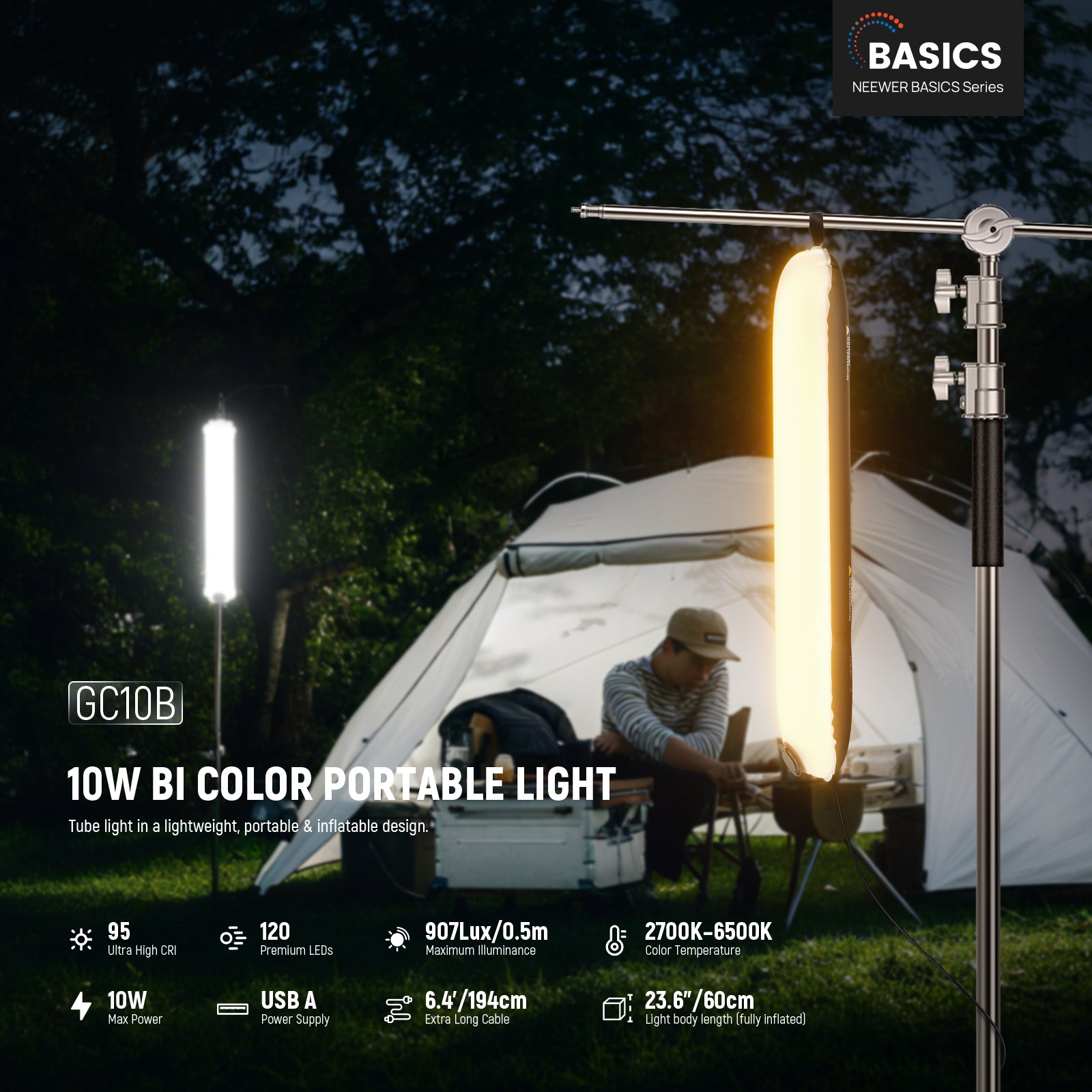 NEEWER BASICS 10W 21W Bi Color - đánh giá và giá Photography Lighting For Indoor