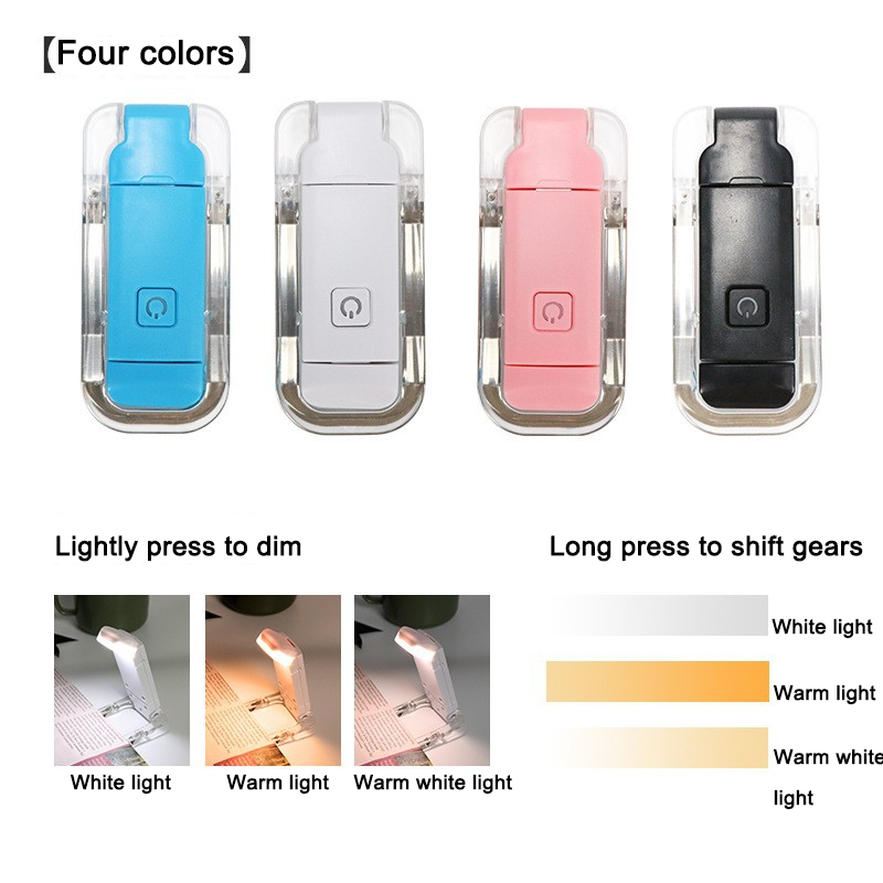 USB Rechargeable LED Book Ligh - đánh giá và giá Photography Lighting Book