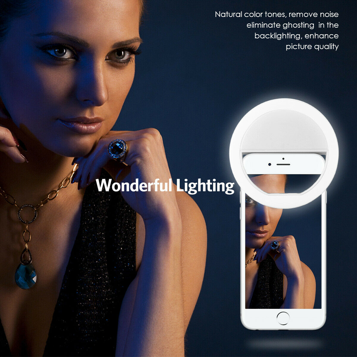 USB Charge Led Selfie Ring Lig - đánh giá và giá Photography Lighting Patterns