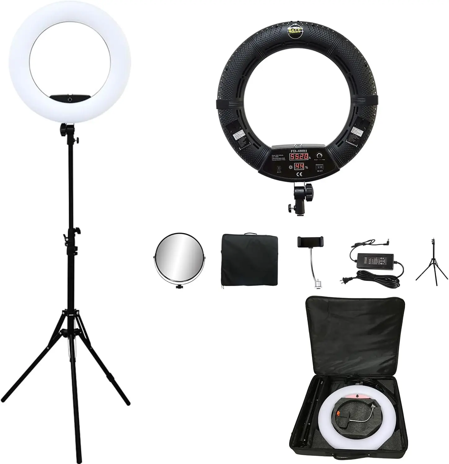 FD480 Ring Lamp 18 Inch LED Ri - đánh giá và giá Led Ring Light 18