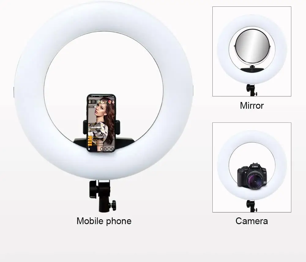 FD480 Ring Lamp 18 Inch LED Ri - đánh giá và giá Led Ring Light 18